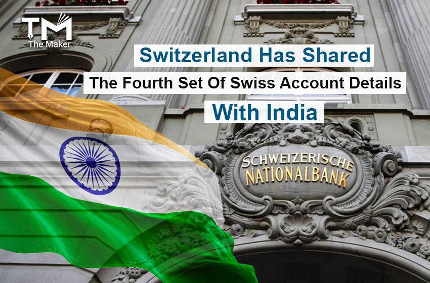 Switzerland has shared the fourth set of Swiss account details with India