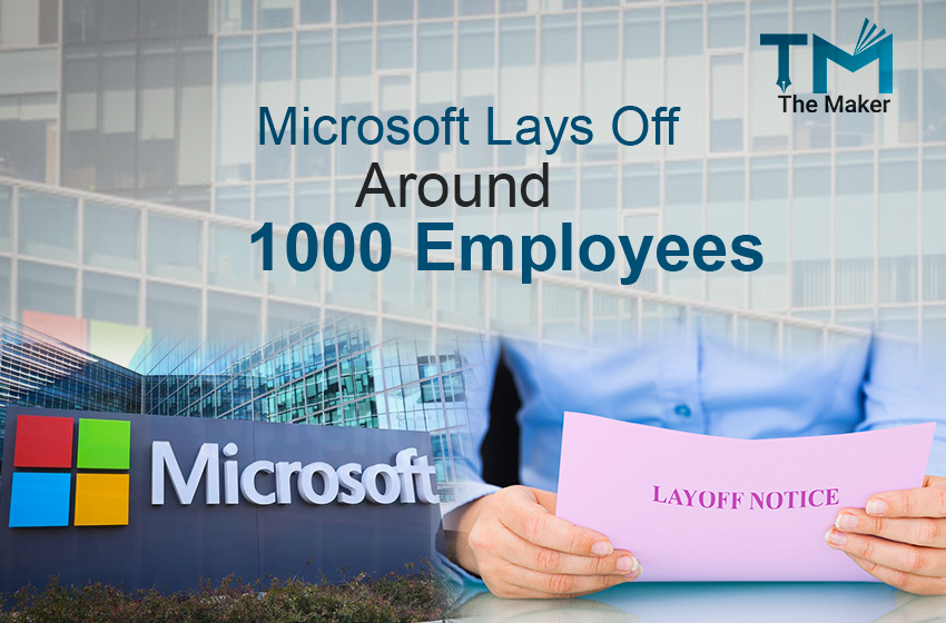  Microsoft lays off around 1000 employees